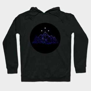 The night court - space outline Hoodie